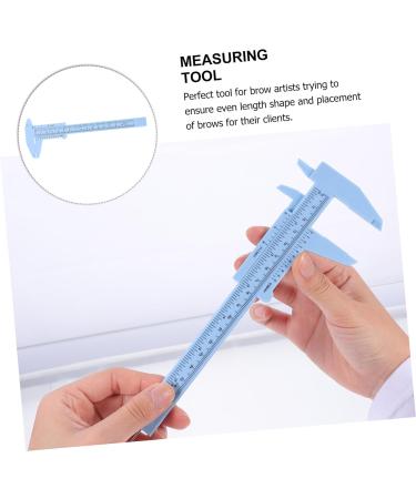 POPETPOP 4 Pcs Eyebrow Ruler Makeup Tools Eyebrow Measuring Ruler Multifunction Vernier Caliper Accessories - Buy Online on GoSupps.com
