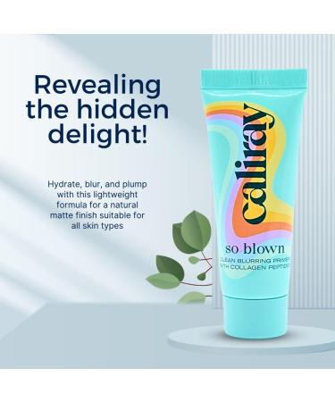 Caliray Mini So Blown Blurring & Hydrating Primer - Collagen Peptide & Niacinamide | 0.34 oz | International Shipping Available - Buy Online on GoSupps.com