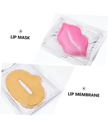 POPETPOP Nourishing Lip Masks 20 Pieces Gel Lip Pads for Dry Cracked Lips Natural Ingredients for Lip Care - Buy Online on GoSupps.com