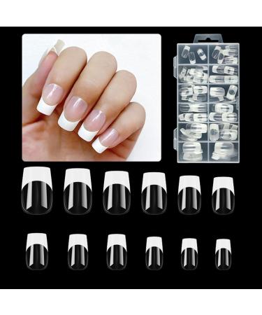 Square False Nails for Women and GirlsComfortable and Long lasting European and American Style Nail Accessories