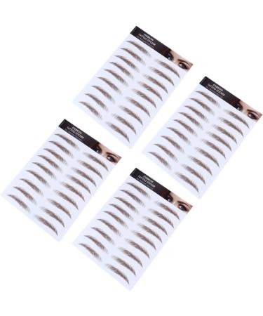 FOMIYES 16 Pcs Eyebrow Stickers Waterproof Stickers 6d Eyebrows Eyebrow Stencils Shaping Transfer Stickers - Buy Online on GoSupps.com
