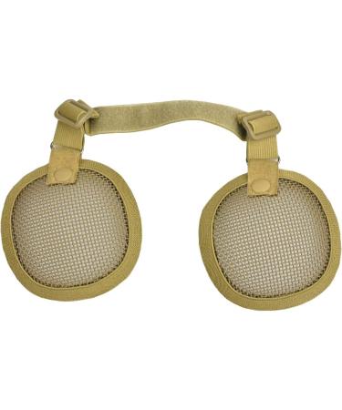 Metal Mesh Side Cover with Ear Protection for Fast Helmet - Tactical Airsoft Military Paintball - Buy Online on GoSupps.com