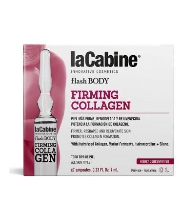 La Cabine Flash Body Collagen Firming 7 Ampoules of 7 ml one Color