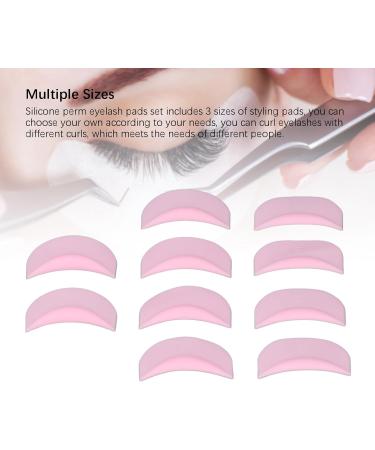 Silicone Eyelash Perm Pads Reusable Lash Lifting Rods - Easy to Use for Home Beauty Salon - Buy Online on GoSupps.com