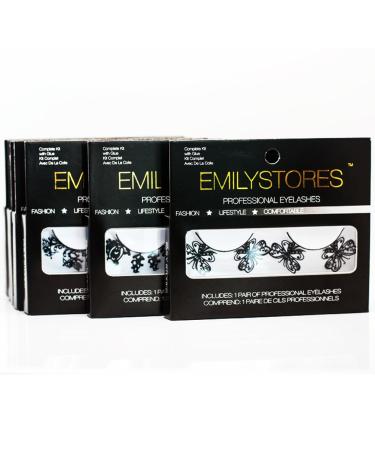 Buy EMILYSTORES Deers and Butterfly Fashion Black Paper False Eyelashes - International Shipping Available - Buy Online on GoSupps.com