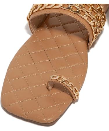 Casual Clip Toe Flip Flops | Flat Bottom Orthopedic Bunion Corrector Slippers | Size 6.5 Brown - Comfortable & Stylish - Buy Online on GoSupps.com