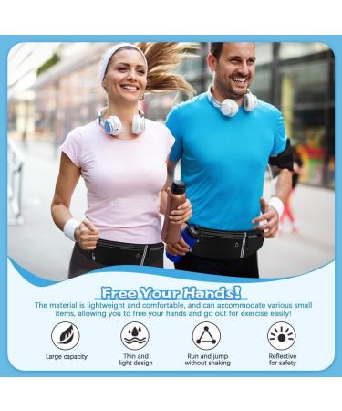Buy Sltaxar GU Sports Belt Bag - Waterproof Running Belt for Mobile Phones Under 7.5in | Ideal for Men & Women | Insulin Pump Pocket | Reflective & Lightweight - Buy Online on GoSupps.com