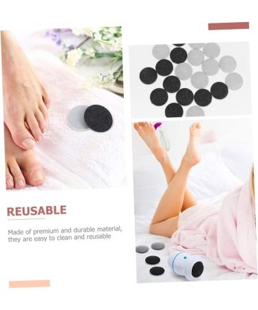 IWOWHERO 12pcs Foot Grinding Stone Extra Coarse Replacement Roller Heads Electronic Foot File Replacement Foot Foot Grinding Electric Polished Frosted Stone Tool Head Manicure - Buy Online on GoSupps.com