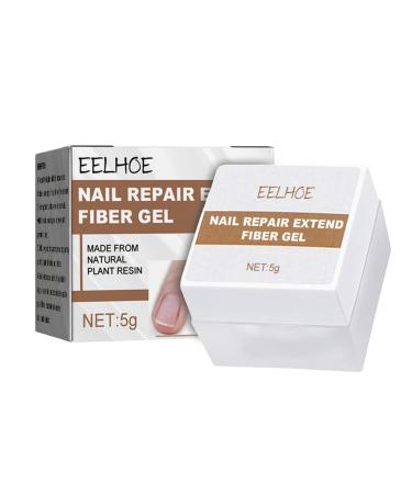 Cracked Nail Repair - Fingernail Repair Clear Nail Gel 5g Strengthening - Natural Fingernail Accessories Nail Repair For Women Girls Nail Strengthener Tytlyworth