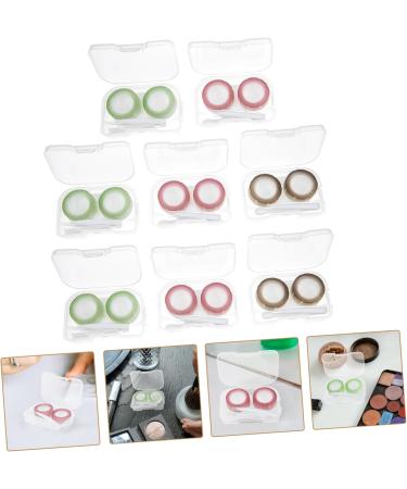 Gatuida 16 StK Contact Lens Case - Portable & Practical Travel Accessories Transparent Holder & Universal Bracket for Easy Organization - Buy Online on GoSupps.com