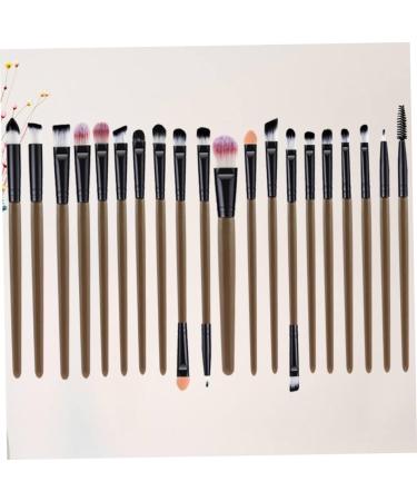 BIUDECO 20pcs Makeup Brush Kit Eyeshadow Tools Eyeliner Eyeshadow Brush Kit - Buy Online on GoSupps.com
