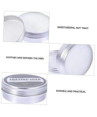 Luxury Shaving Soap for Men - Eco-Friendly Travel Shaving Cream & Cleaning Kit - 1pc Aluminum Puck Refill - Buy Online on GoSupps.com