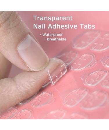 Gakonp Nail Adhesive Tabs 720Pcs - Waterproof & Breathable Double Sided Nail Glue Stickers for DIY Manicure - Buy Online on GoSupps.com