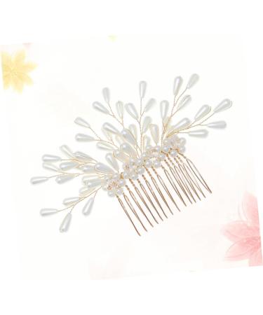 FRCOLOR Jeweled Hair Clips hair headdress hair combs for women Side Hair crystal hair hair barrettes for women crystal side pearl hair jewelry wedding Hair Side Comb Clip - Buy Online on GoSupps.com