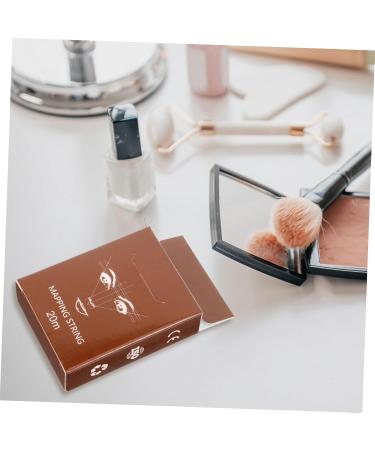 PAMINGONO 1 Box String Ruler Eyebrow Locating Ruler Eyebrow Liner Light Brown Ink Line - Buy Online on GoSupps.com