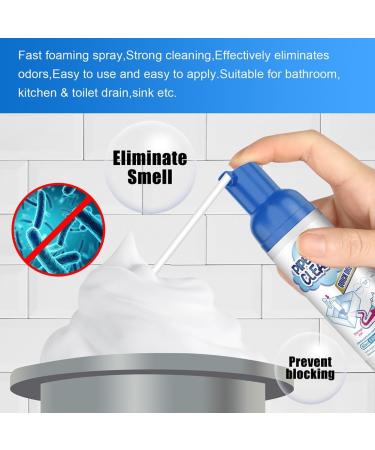 Yugou Drain Cleaner Foam Drain Cleaner Lyko Get out Foam Drain Cleaner - Powerful Clog-Busting Formula for Fast and Effective Results (3 Set) - Buy Online on GoSupps.com