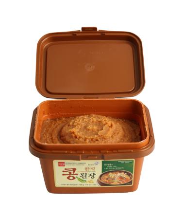 Wang Korean Traditional Doenjang Fermented Soybean Paste 1.1 lb - Authentic Korean Flavor - Buy Online on GoSupps.com