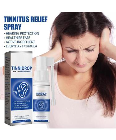 Luhaka - Tinnidrop Tinnitus Relief Spray Tinnitus Relief for Ringing Ears Ear Tinnitus Relief 60ml Organic Herbal Drops for Tinnitus Improve Listening Educes Ear Noise (1PCS) - Buy Online on GoSupps.com