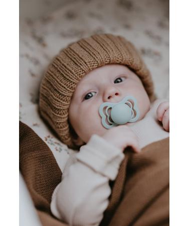 BIBS Pacifiers - Supreme Collection | BPA-Free Baby Pacifier | Made in Denmark | Set of 2 Ivory/Blush Soothers (6-18 Months) - Buy Online on GoSupps.com