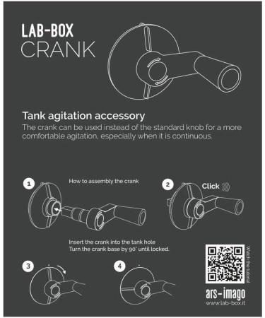 SimpTronic Tech ars-Imago LAB-Box Additional Crank  Orange - Buy Online on GoSupps.com