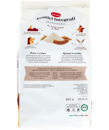  Italian Gourmet E.R. Cabrioni Biscotti Rustici Integrali Set of 3 Rustic Keber Cookies 650 g + Italian Gourmet Pulp 400 g - Buy Online on GoSupps.com