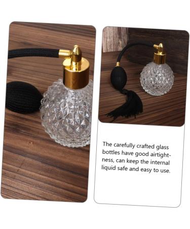 Angoily Perfume Bottle Mini Vintage Perfume Spray Bottle - Refillable Liquid Container for Travel Skincare Lotion - 100ml Glass Men Perfume Mens Powder Man White Retro Bottle - Buy Online on GoSupps.com