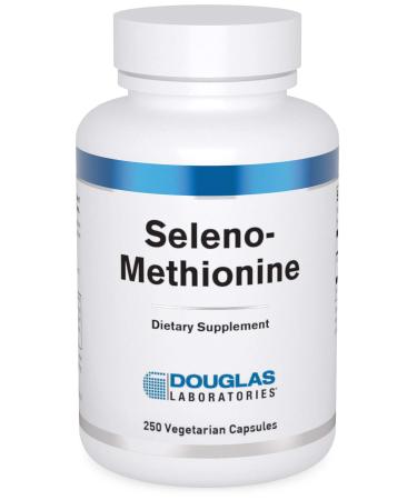 Douglas Laboratories Seleno-Methionine | 200 mcg. Bioavailable Selenium | 250 Capsules 250 Count (Pack of 1) - Buy Online on GoSupps.com