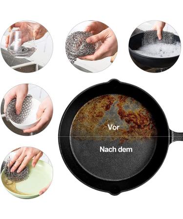 Josenidny 2 Pack Cleaning Ring Cleaner - For Grill Pans or Woks - Buy Online on GoSupps.com