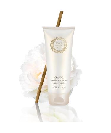 Icon Musk Oil Gold Perfume Body Lotion - Lightweight Quick Absorbing Moisturizing Cream - 6.7 oz for Smooth Soothing Skin - International Shipping Available - Buy Online on GoSupps.com