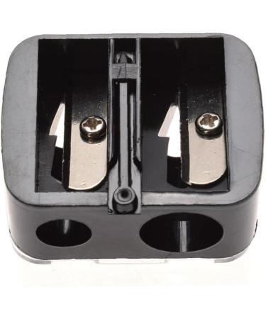 Cosmetic Pencil Sharpener Eye Makeup Pencil Sharpener 2 Holes Precision Sharpener for Eyebrow Lip Liner Eyeliner Pencil - Buy Online on GoSupps.com