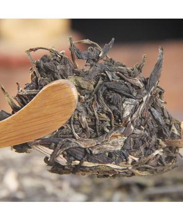 HELLOYOUNG 357g Galette de th Pu-erh compress bio chinois du Yunnan Bingdao Un th vert traditionnel fabriqu la main avec un arri re-go t l g rement sucr Th pu-erh - Buy Online on GoSupps.com