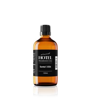 AirScent Santal Diffuser Oil No. 1026 - Santal-26 Inspired Perfume Dupe - Premium Fragrance Oil Blend for Ultrasonic and Waterless Diffusers and Crafting - 120 mL 4 fl oz Glass Bottle with Dropper 4 Fl Oz (Pack of 1)