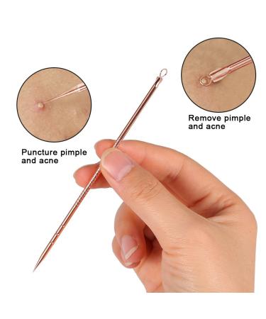 Acne Needles Set - 4Pcs Stainless Steel Blackhead & Blemish Removal Tools | Effective Pimple Solutions - Buy Online on GoSupps.com