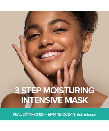 JMsolution Marine Luminous Pearl Sunscreen SPF 50 & 3-Step Deep Moisture Mask Bundle | Hydrating & Brightening Korean Skincare | Daily UV & Blue - Buy Online on GoSupps.com