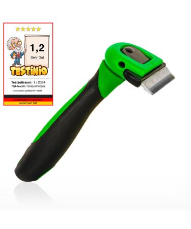 Fino Pet Cat brush size M especially for medium and large cats from 4 kg for short hair and long -haired cats fur care foster tools as accessories underproof brush flea comb
