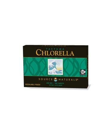 Source Naturals Yaeyama Chlorella 200 mg 300 Tablets