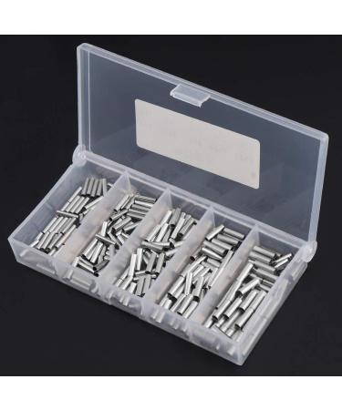 OriGlam 250pcs Copper Barrel Crimp Sleeves Kit for Fishing Line Rigging and Wire Rope - Tackle Connector Kit - Buy Online on GoSupps.com