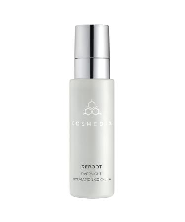 COSMEDIX Reboot Overnight Hydration Complex - Probiotic-Packed Face Serum for Smooth Radiant Skin - Reduces Fine Lines and Wrinkles Soothe and Balance Skin - Night Cream Wrinkle Cream for Face