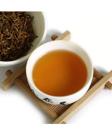 GOARTEA Th Noir Jinjunmei Black Tea 100g / 3.5oz Supreme Fujian Jinjunmei Eyebrow Chinese Black Tea Loose Leaf - Golden Buds - Buy Online on GoSupps.com
