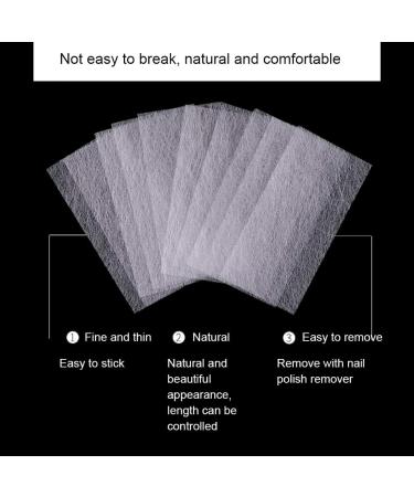 Nail Art Fiberglass - Non-Toxic 10pcs with Fiber Nail Art Paper | Premium Quality for Stunning Nail Designs - Buy Online on GoSupps.com