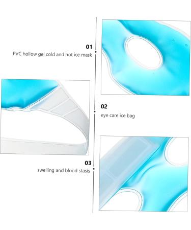Angoily Hot and Cold Eye Mask Cold Compress Eye Cover Eye Care Ice Bag Cold Compress Eye Patch Cooling Patches Disposable Eye Mask Icing Bags Disposable Beads Eye Pvc Frosting Portable - Buy Online on GoSupps.com