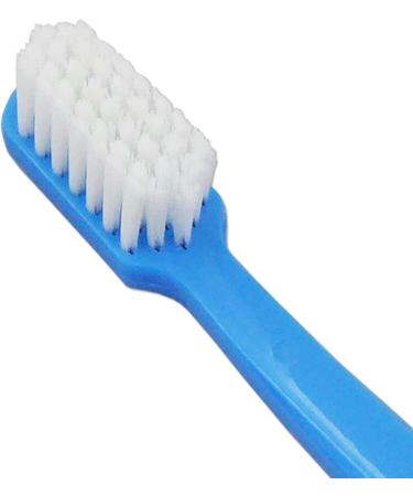 Super Soft Toothbrush Pack of 6 | Gentle Soft Bristles for Sensitive Teeth & Gums | Light Blue & Dark Blue - Buy Online on GoSupps.com