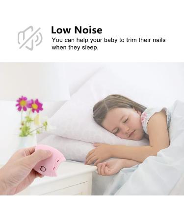 Automatic Electric Nail Clipper USB Rechargeable Nail Trimmer Cutter Low Noise Portable Nail Cutter File for Baby Children Female Manicure (Pink) - Buy Online on GoSupps.com