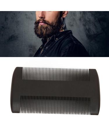 Men's Beard Comb - Double-Sided African Blackwood Lice Grooming Tool | Perfect for All Beard Types - Buy Online on GoSupps.com
