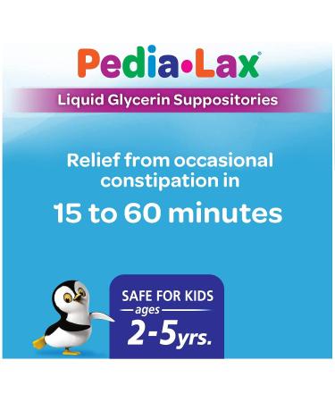Pedia-Lax Liquid Glycerin Suppositories 6 Applicators - Pack of 1 - Buy Online on GoSupps.com