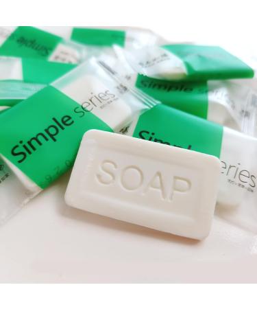 Travel Small Size 7g(0.25o.z) Soap for Hotel Supplies Hiking Camping Washing Body Hand Riche Foam (100)