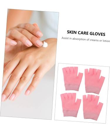 Beatifufu 2 Pairs Gel Gloves Grooming Glove Hand Spa Gloves Moisturizing Gloves Overnight Hand Gloves Women Moisturizing Gloves Hand Moisturising Gloves Comfortable Gloves Knitting - Buy Online on GoSupps.com