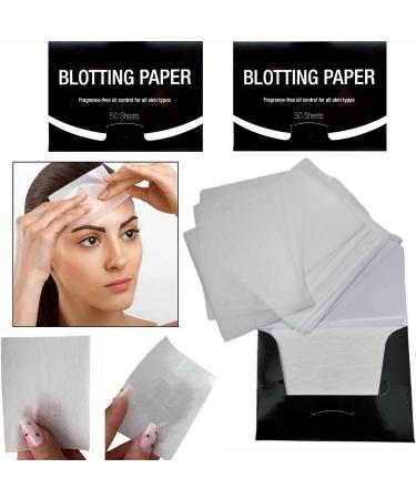 2 Packs Unscented Natural Abaca Blotting Paper - 100 Oil Blotting Sheets - Makeup Friendly for Oily Skin - Travel Friendly - Made in Taiwan - Buy Online on GoSupps.com