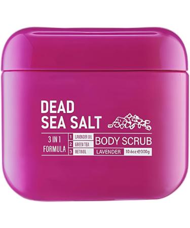 Smooth and soft skin 300 g lavender body scrub cream cleanses the skin removes deposits and moisturizes the skin nongreasy exfoliator body scrub - Buy Online on GoSupps.com