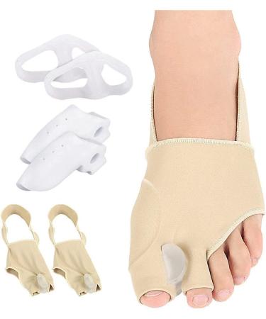 Orthopaedic Toe Separator Corrector Set for Men and Women - 6 Pack Large Straightener for Hallux Valgus Correction - Non-Surgical Toe Alignment Solution - Buy Online on GoSupps.com